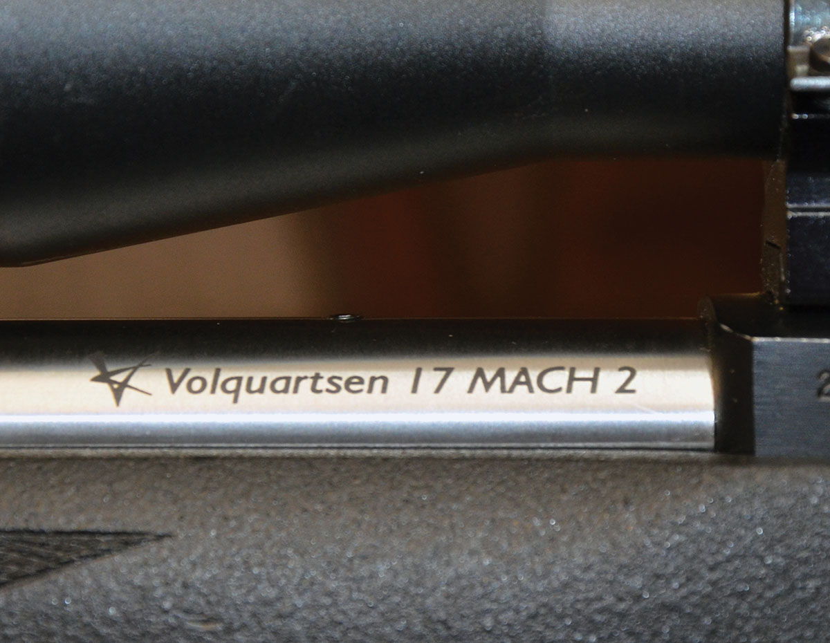 This engraving on the barrel of a rifle has always indicated excellent accuracy and quality.